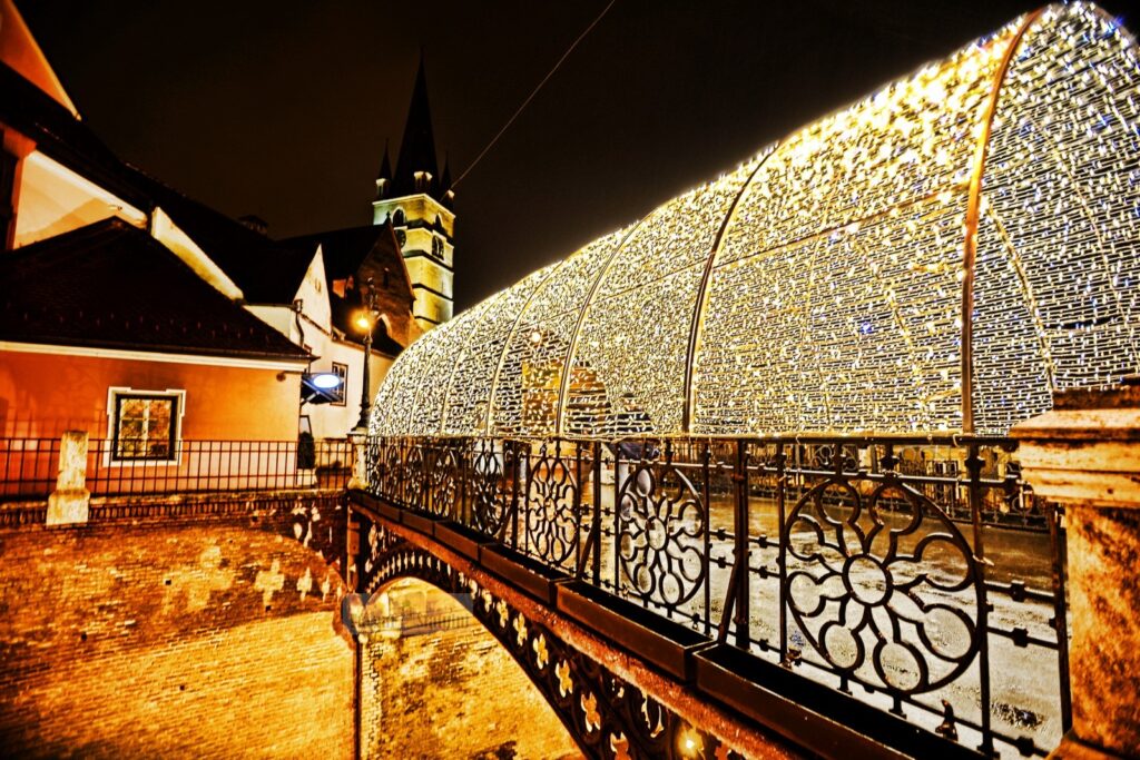 Obiective turistice Sibiu iarna