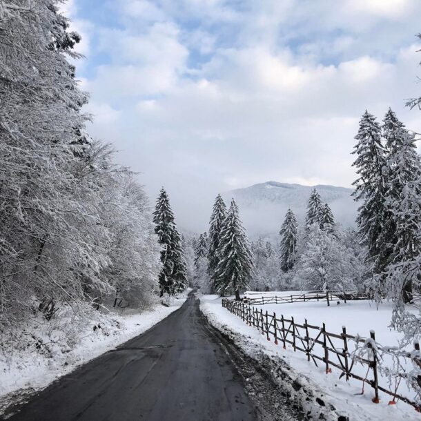 Obiective turistice Sibiu iarna